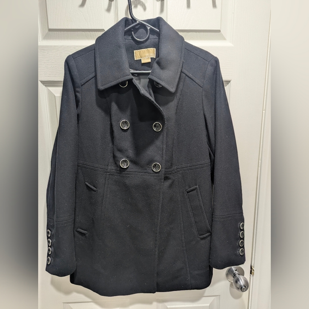 Michael Kors Double-Breasted Women's Peacoat